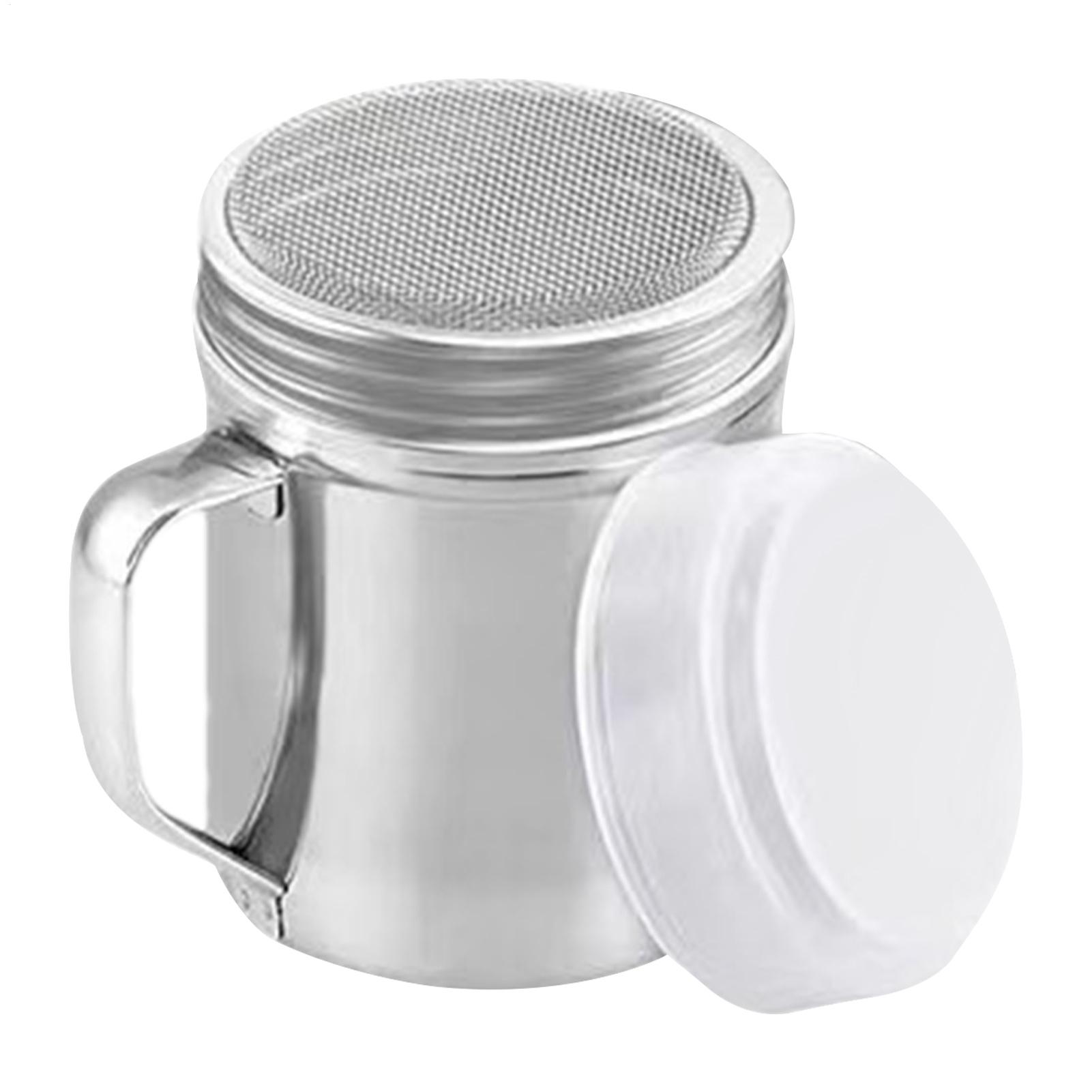 Sugar Scrub Coffee - Pulverstreuer-Flasche aus Edelstahl mit Staubschutzdeckel und
