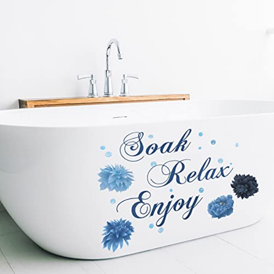 Badezimmer-Wandaufkleber, Soak – Relax - Spa & Wellness Bewertung und Preis