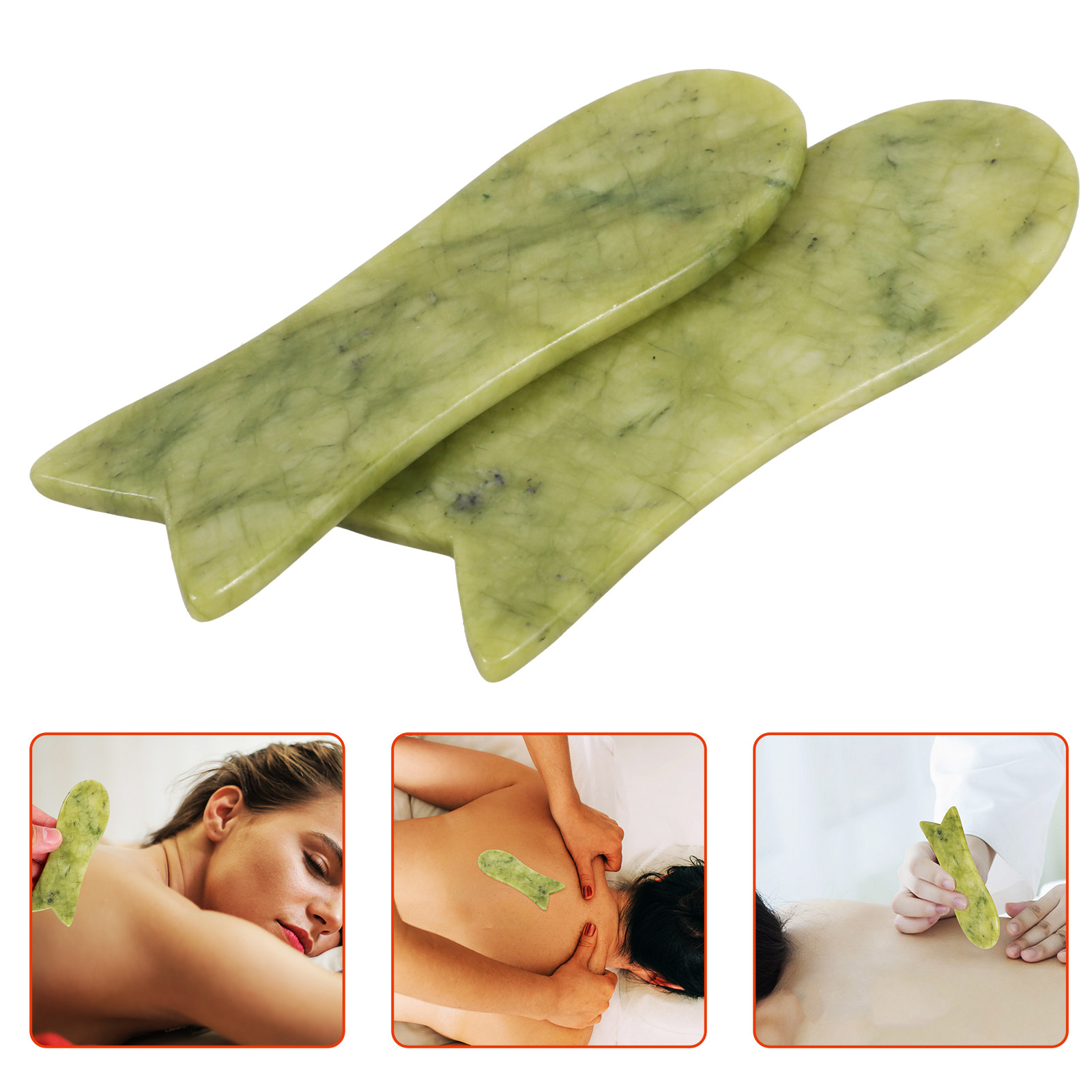 2 Stück natürliche Jade-Gua-Sh – Relax - Spa & Wellness Bewertung und Preis