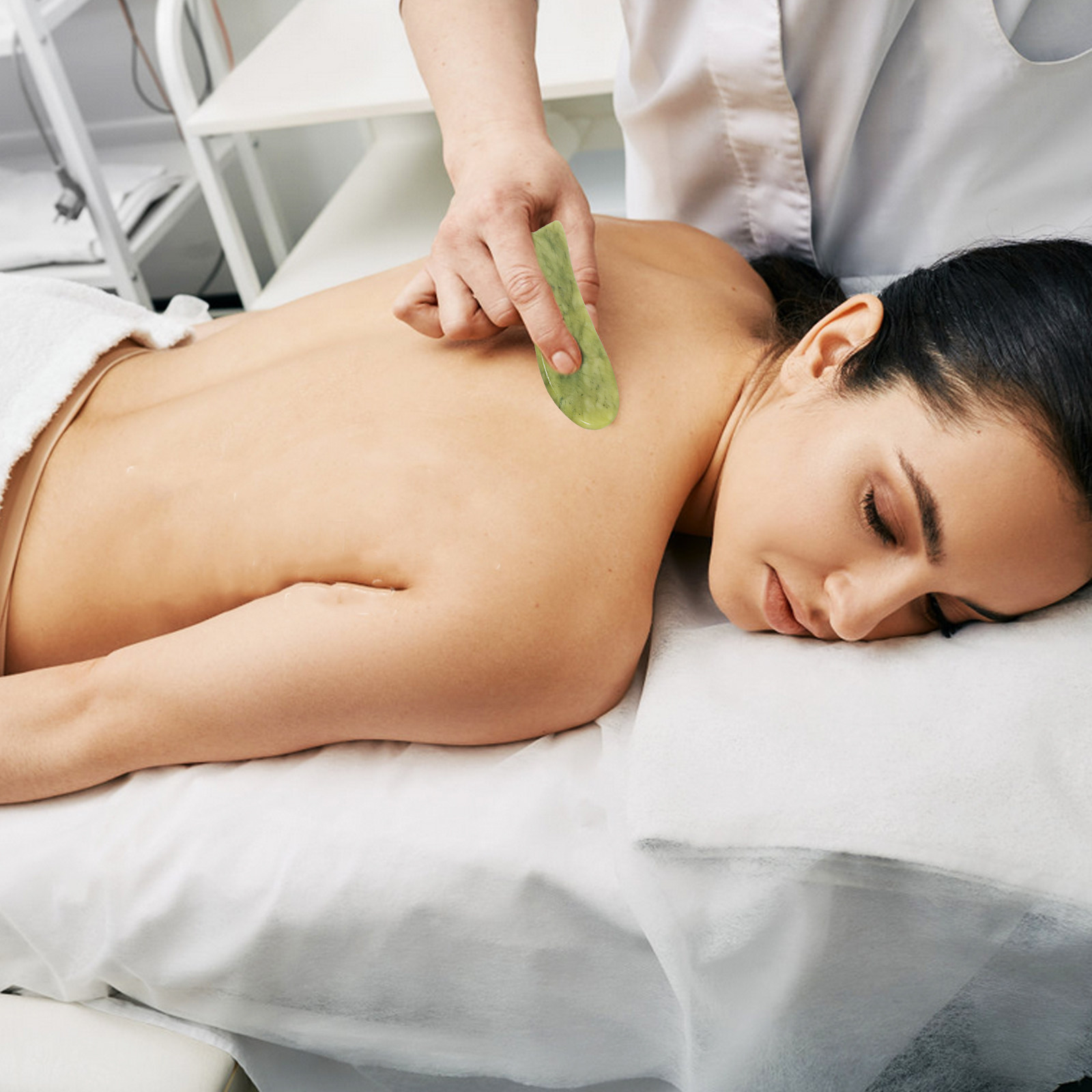 2 Stück natürliche Jade-Gua-Sh – Relax - Spa & Wellness Bewertung und Preis