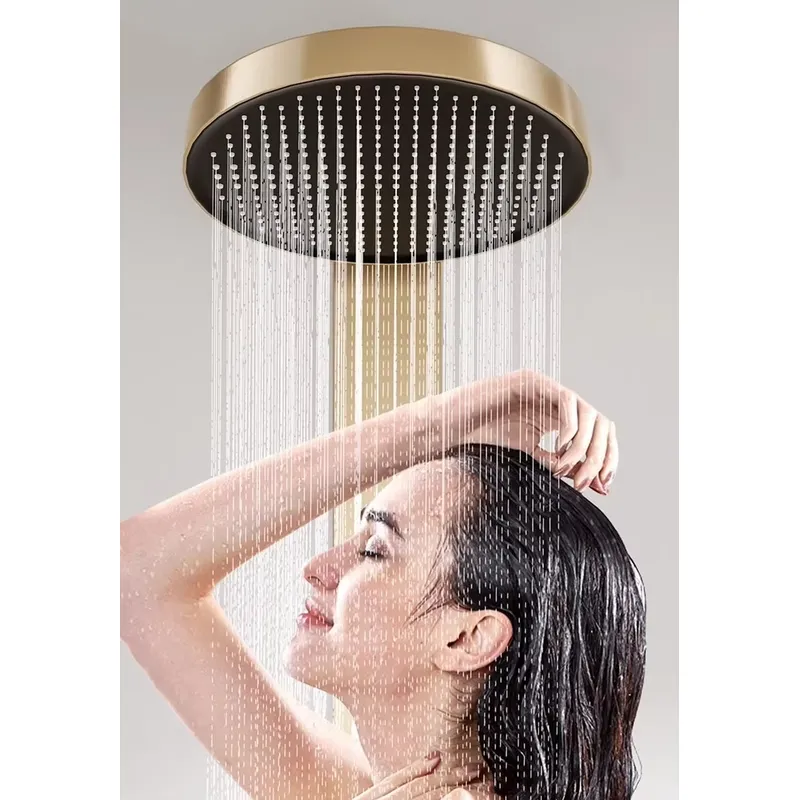 Messing-Regenduschpaneel-Set m – Spa & Wellness Centre Lielupe Bewertung und Preis